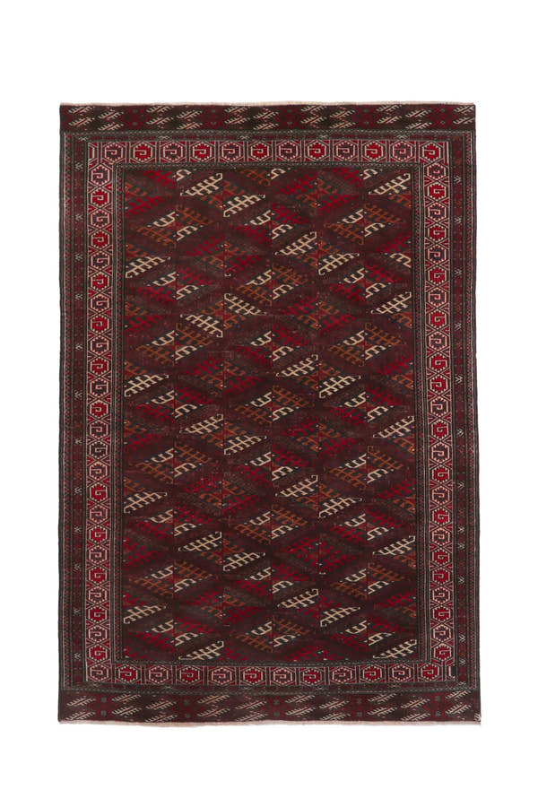 1952, Persian Torkaman Oversized Rug