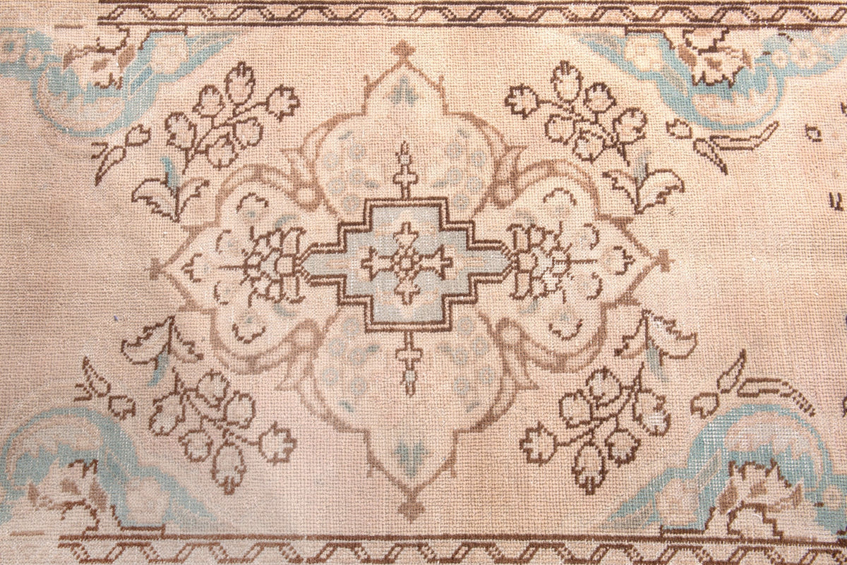 1969, Persian Tabriz Runner Rug