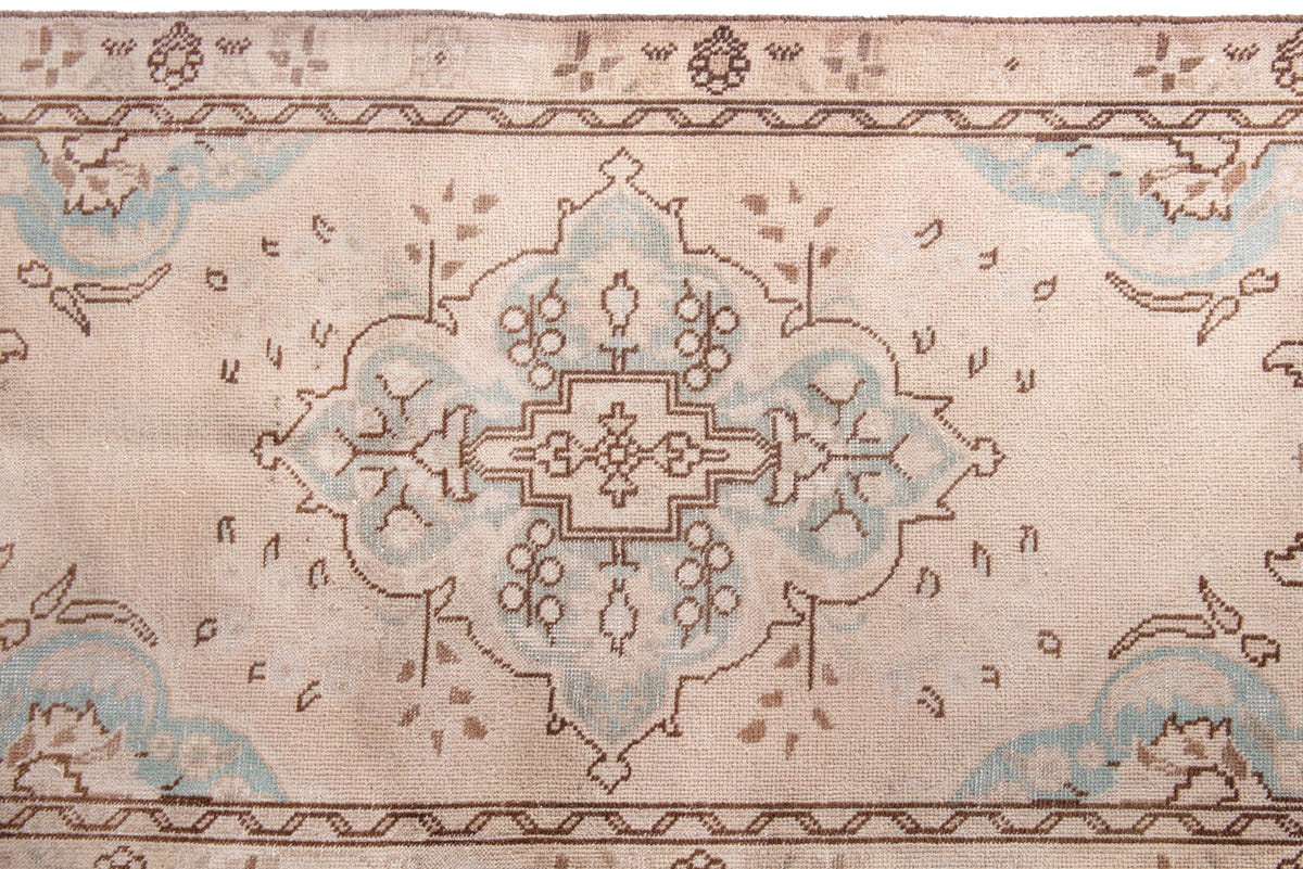 1969, Persian Tabriz Runner Rug