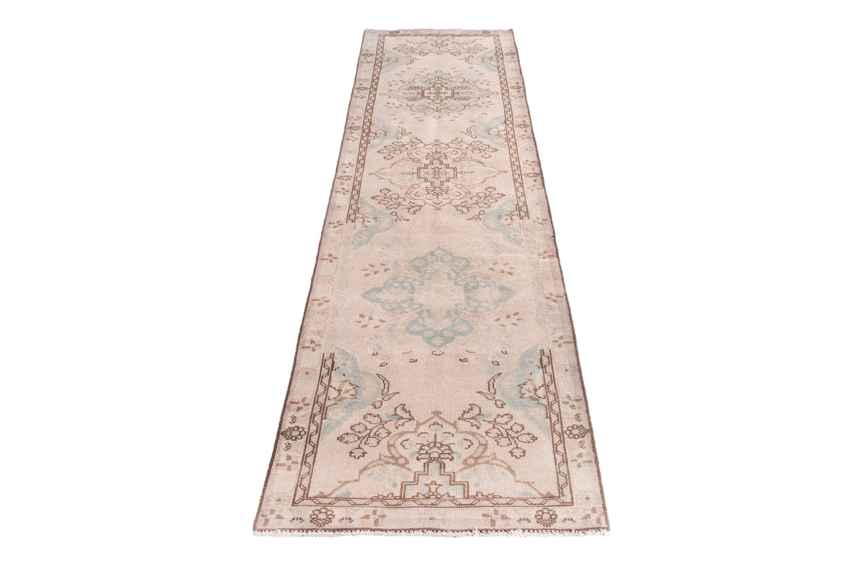 1969, Persian Tabriz Runner Rug