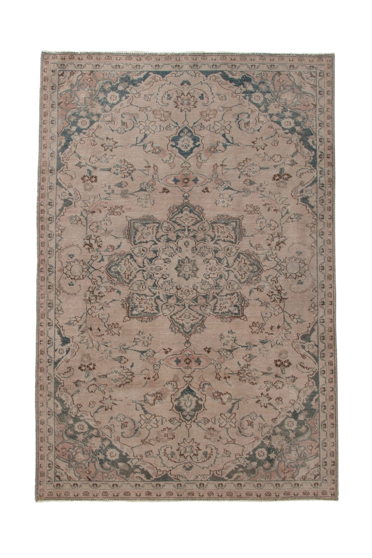 1974, Persian Sabzevar Area Rug