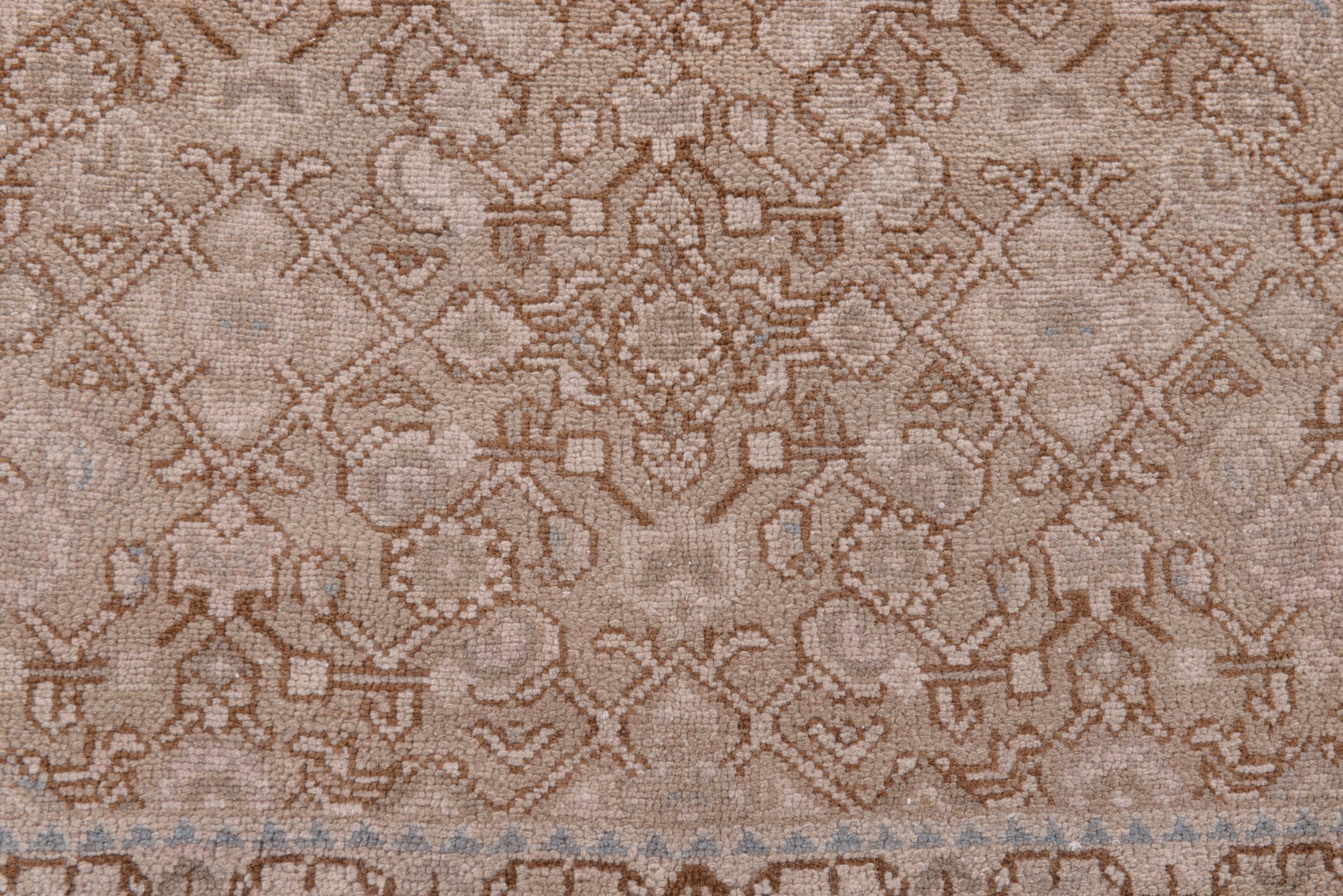 Persian Mahal runner rug in muted pink and dusty rose, view 11 of 20
