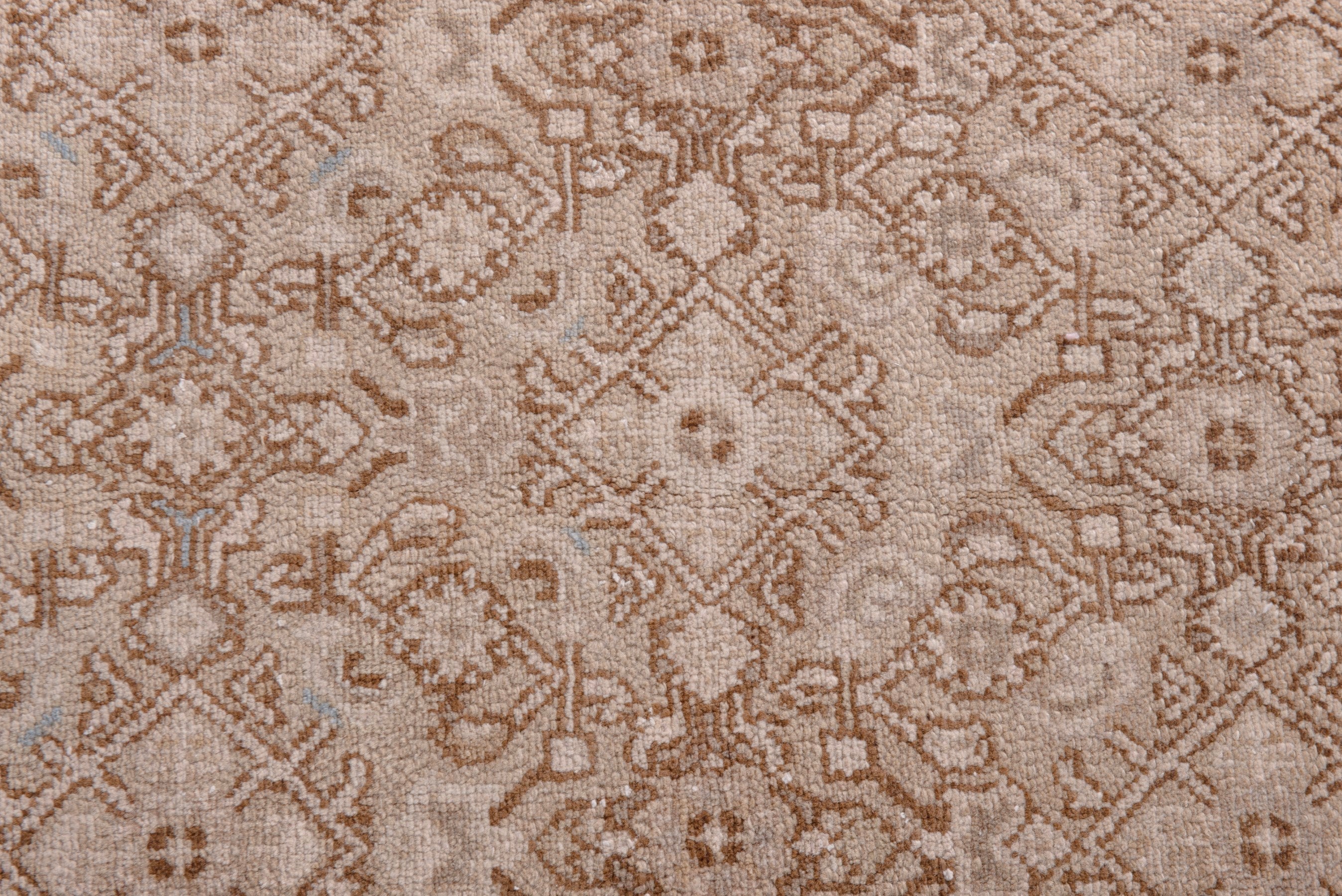 Persian Mahal runner rug in muted pink and dusty rose, view 13 of 20