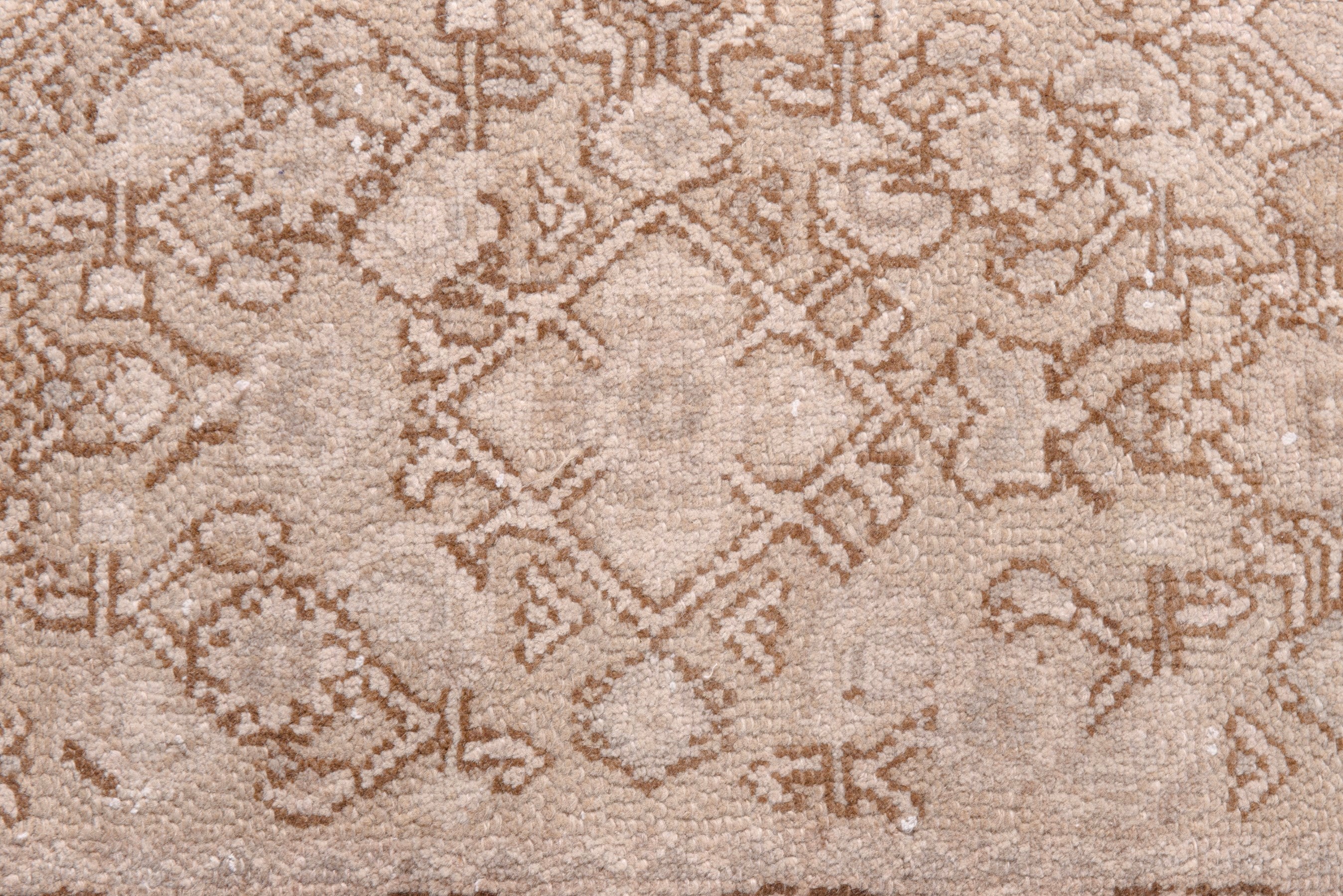 Persian Mahal runner rug in muted pink and dusty rose, view 14 of 20