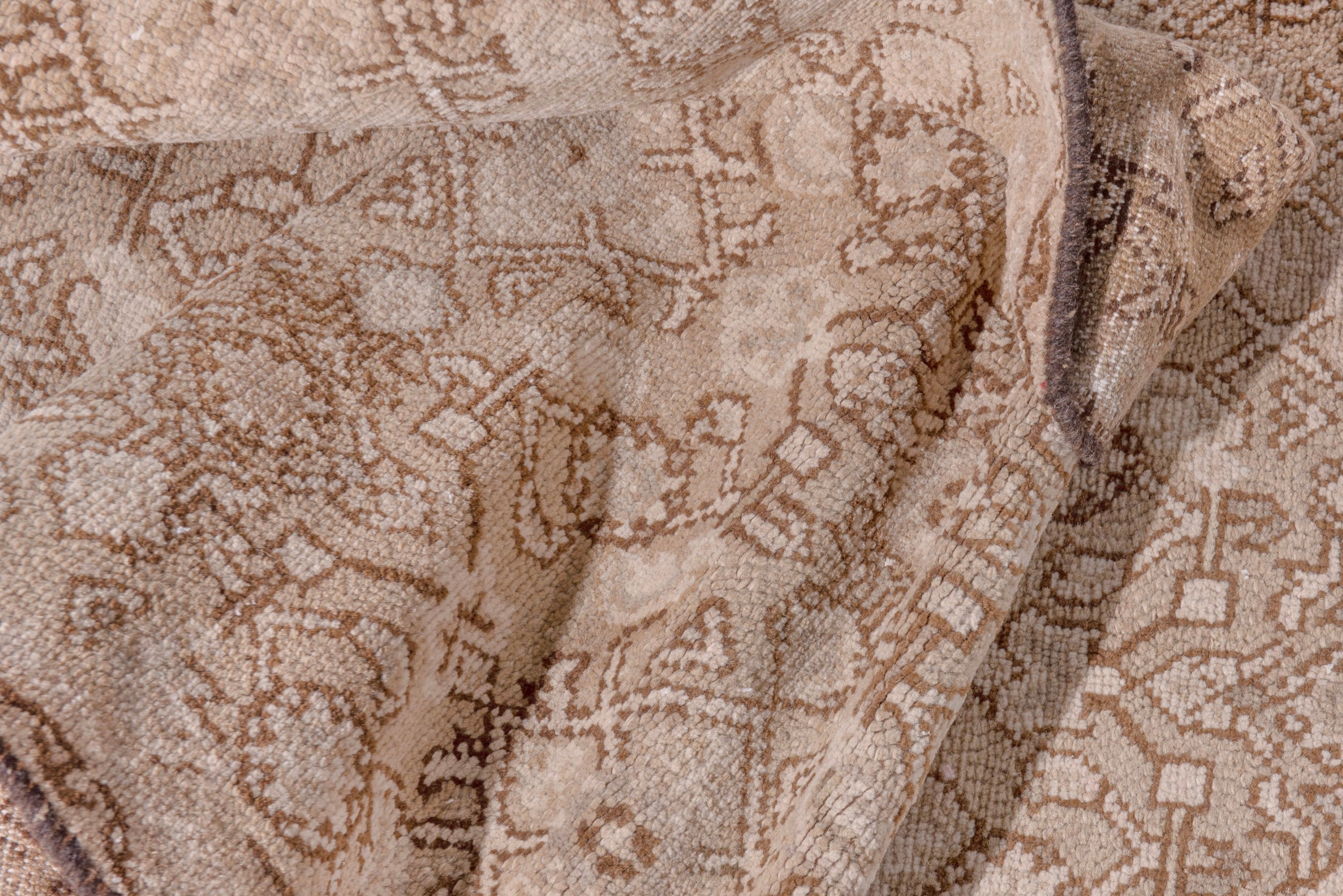 Persian Mahal runner rug in muted pink and dusty rose, view 17 of 20