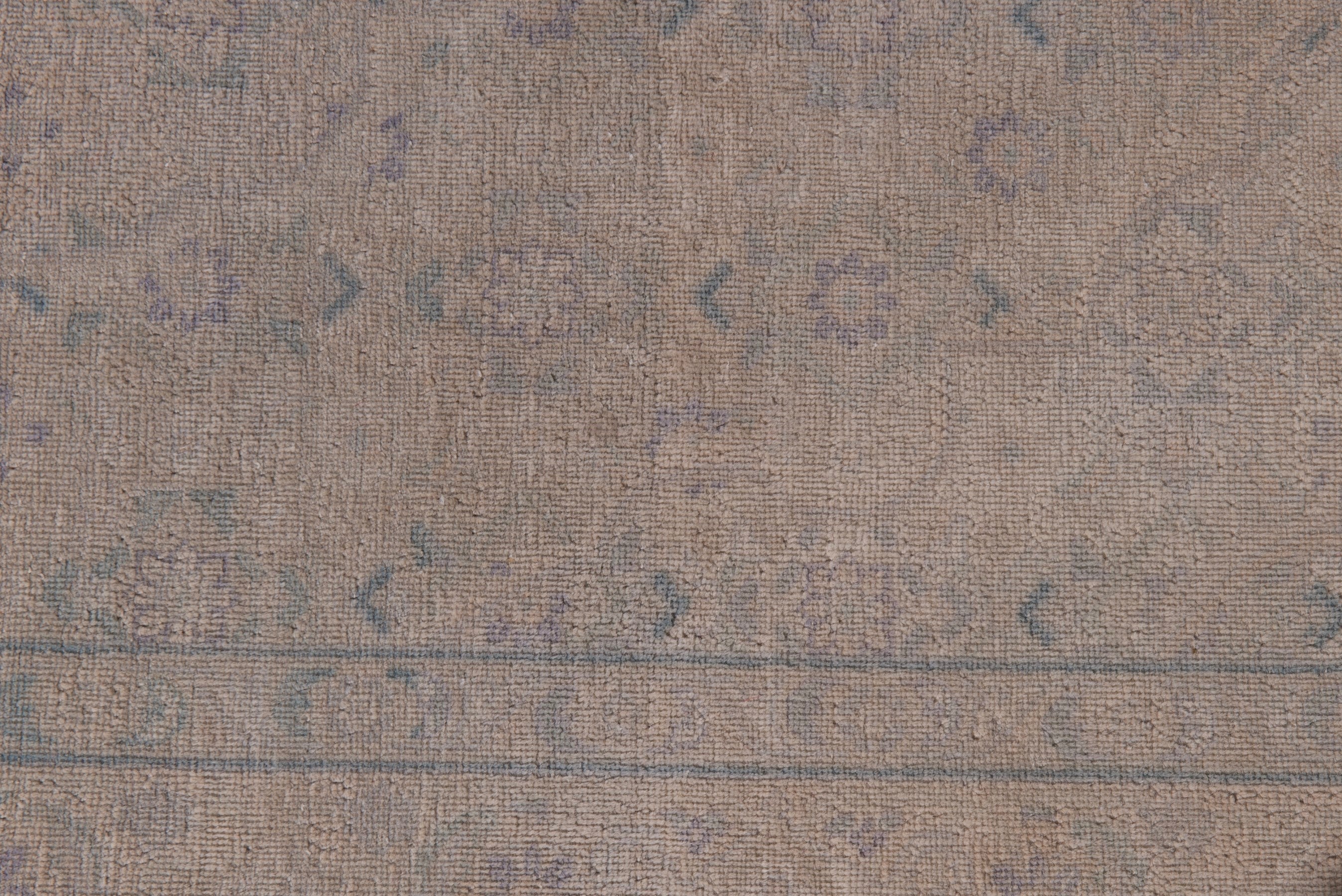 Persian Tabriz accent rug in dusty rose and greige, view 11 of 18