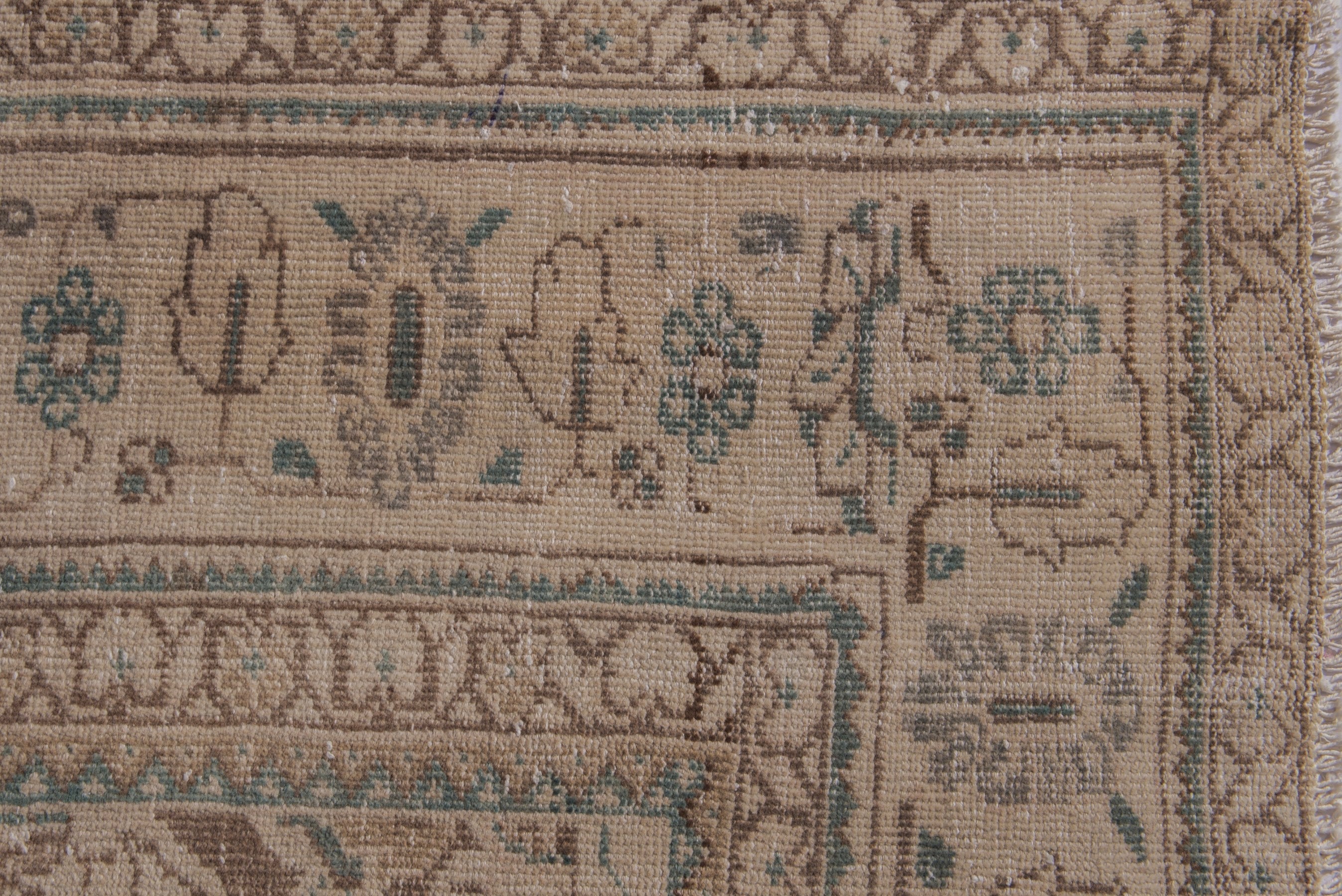 Persian oversized rug in taupe and greige, view 11 of 19