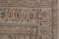 Turkish Anatolian oversized rug in taupe and greige, view 4 of 20