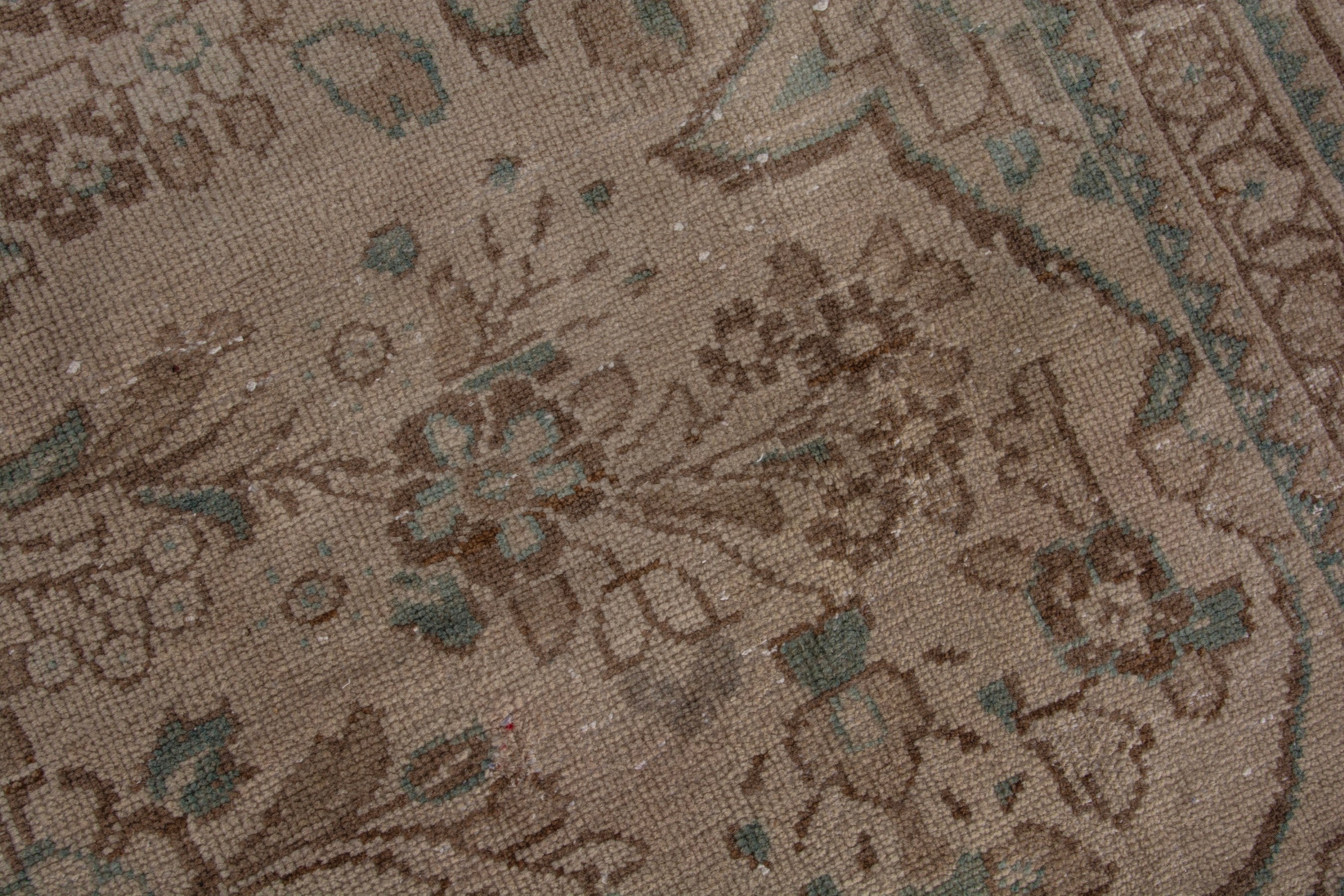 Persian oversized rug in taupe and greige, view 13 of 19