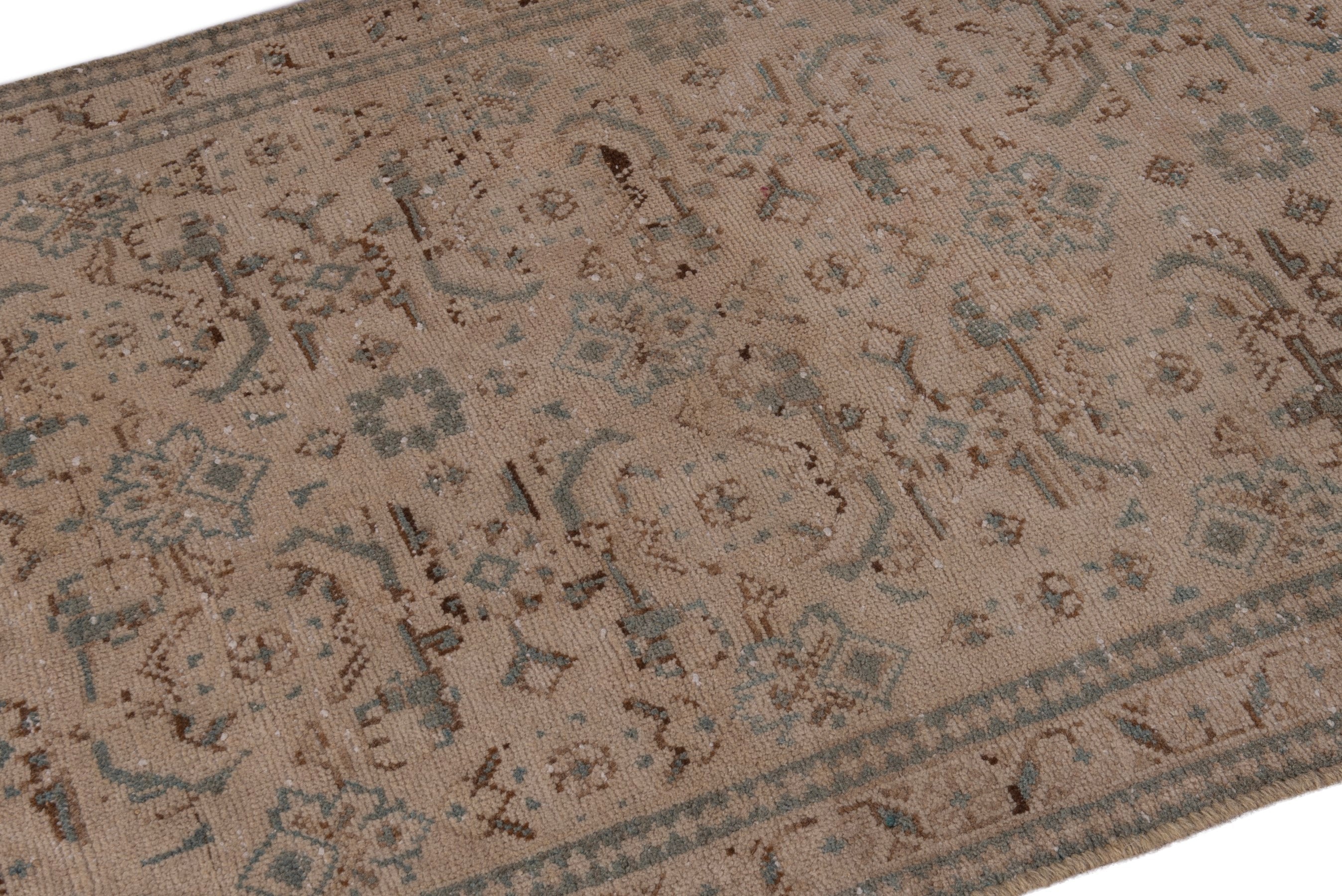 Persian Mahal runner rug, view 6 of 18