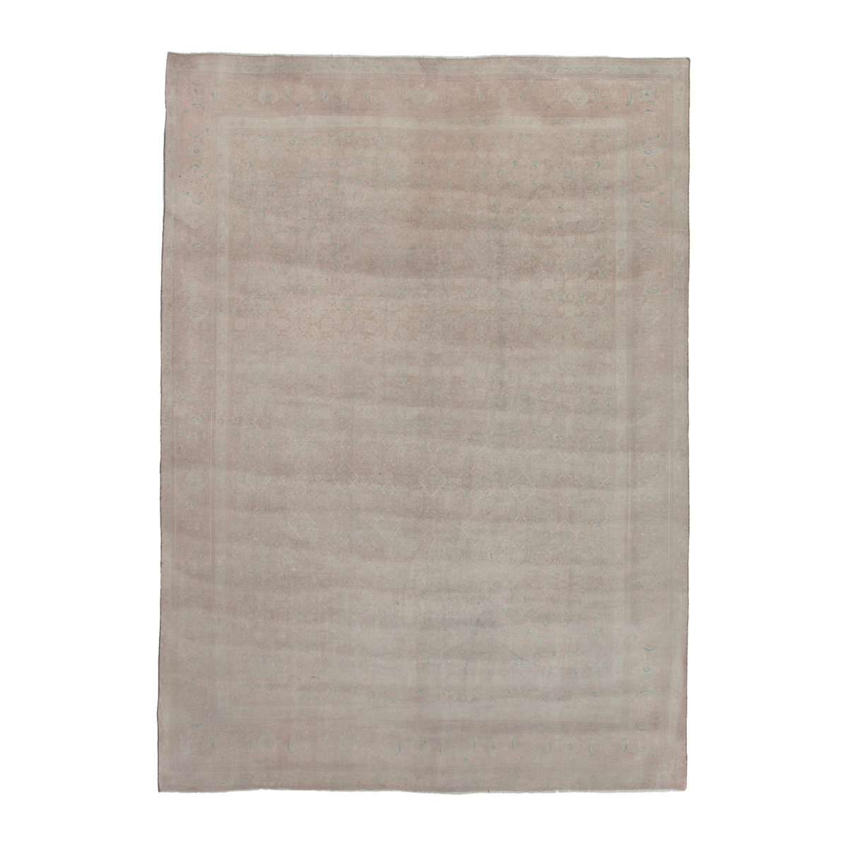Persian Mahal oversized rug in taupe and greige, 8'9" x 12'2"