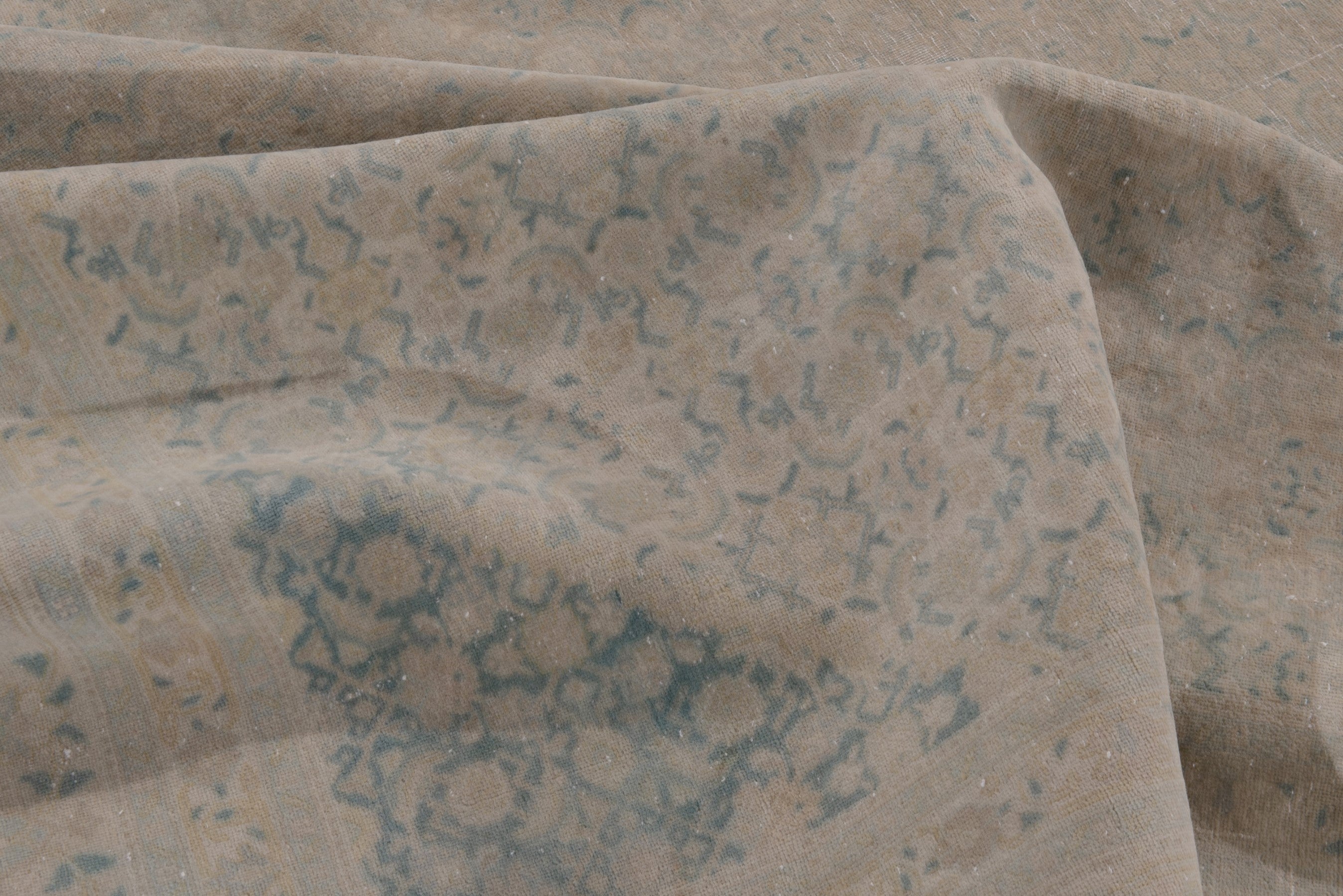 Persian Khoy oversized rug in greige, view 15 of 18