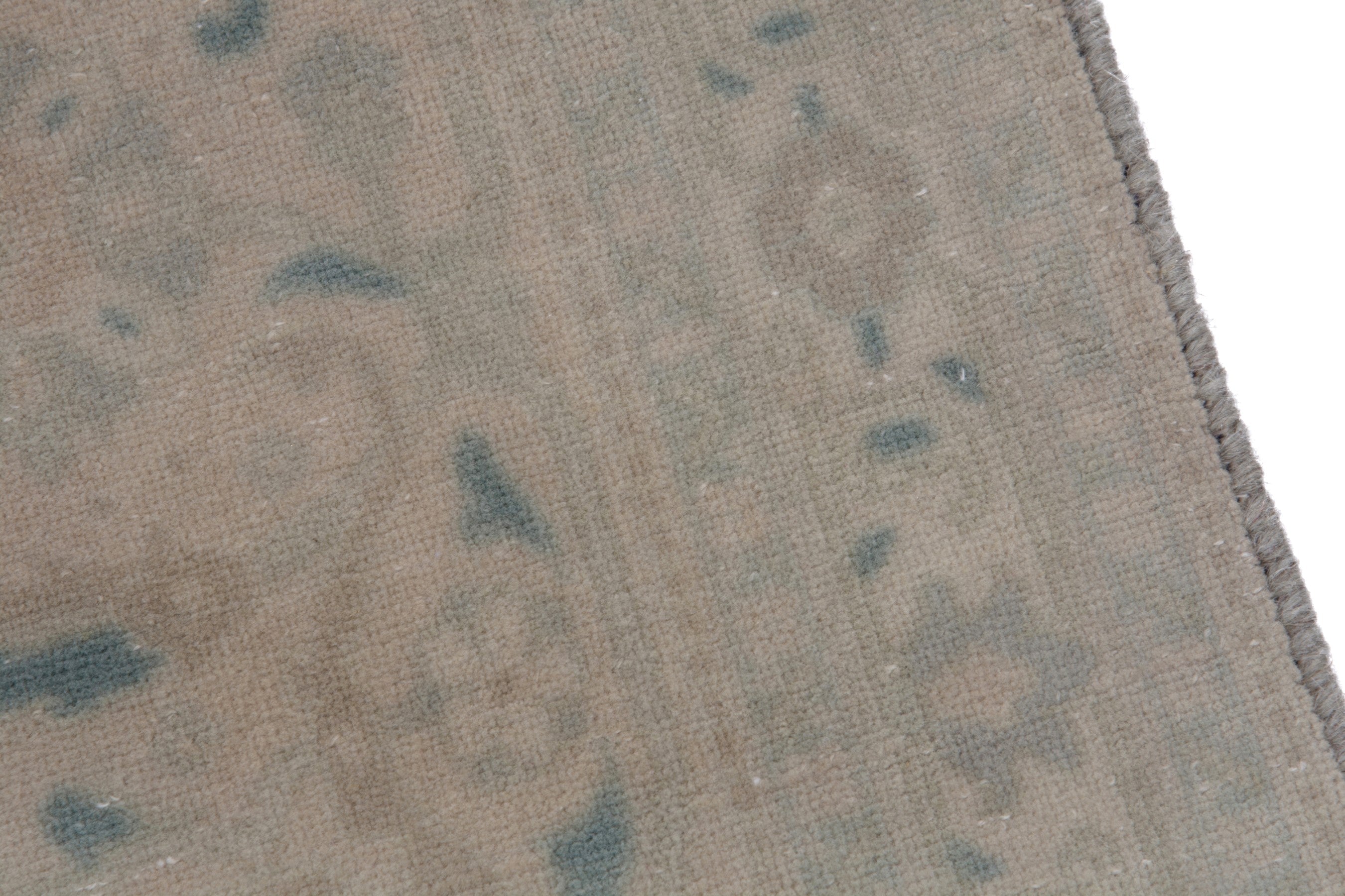 Persian Khoy oversized rug in greige, view 7 of 18
