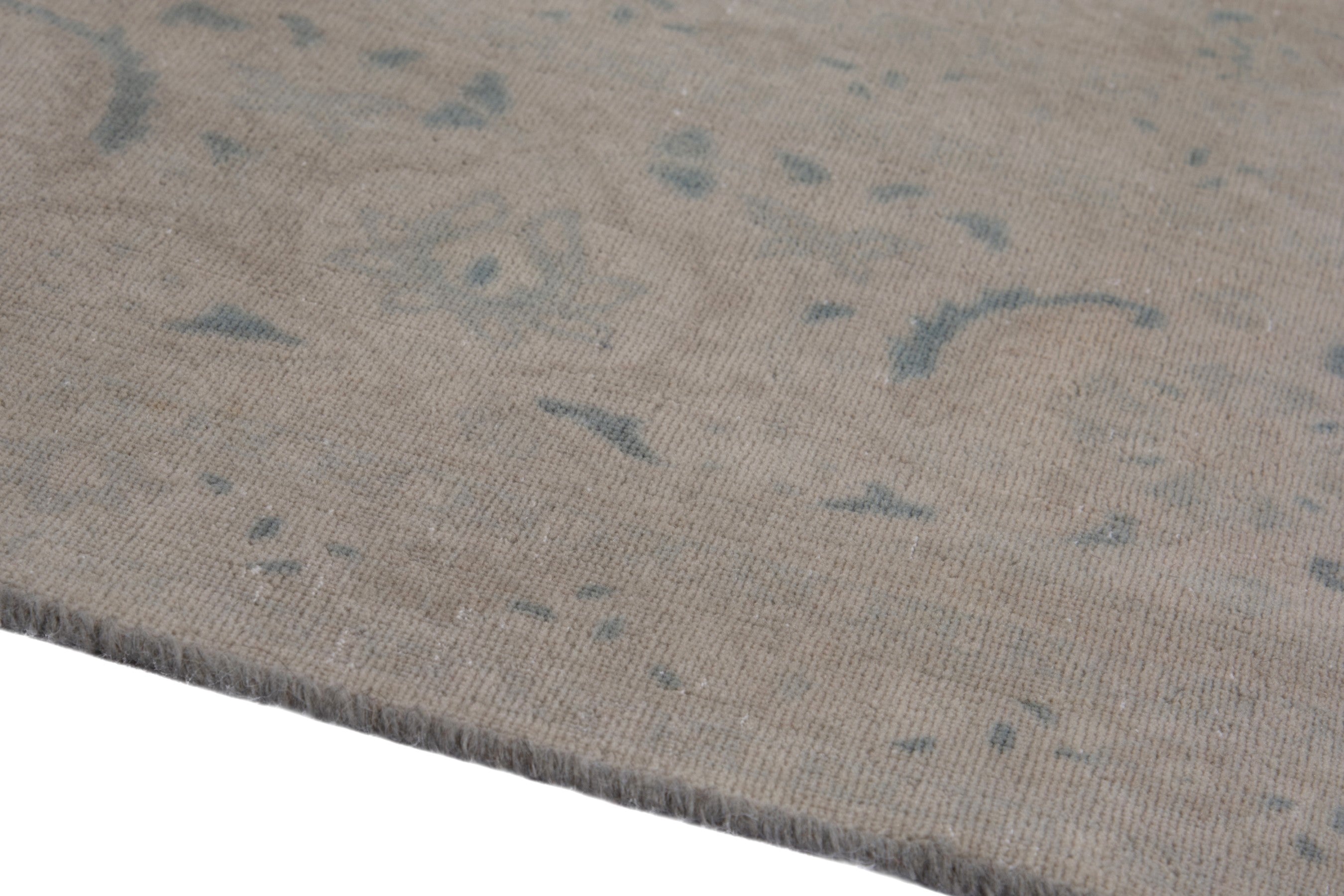 Persian Khoy oversized rug in greige, view 8 of 18