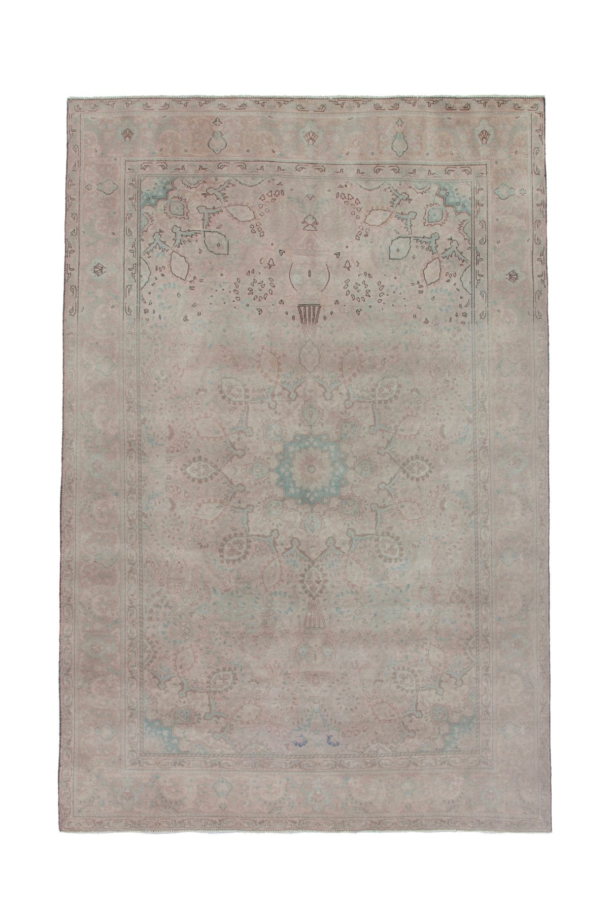 2059, Persian Tabriz Area Rug