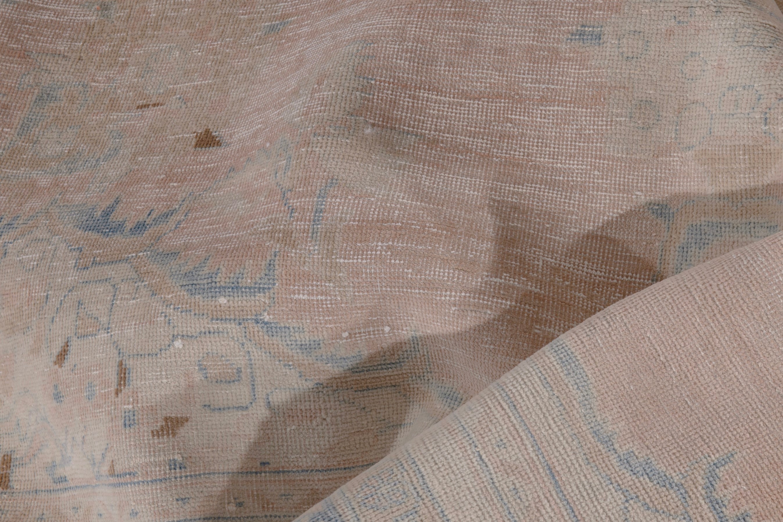 Persian Vist oversized rug in dusty rose and greige, view 17 of 20