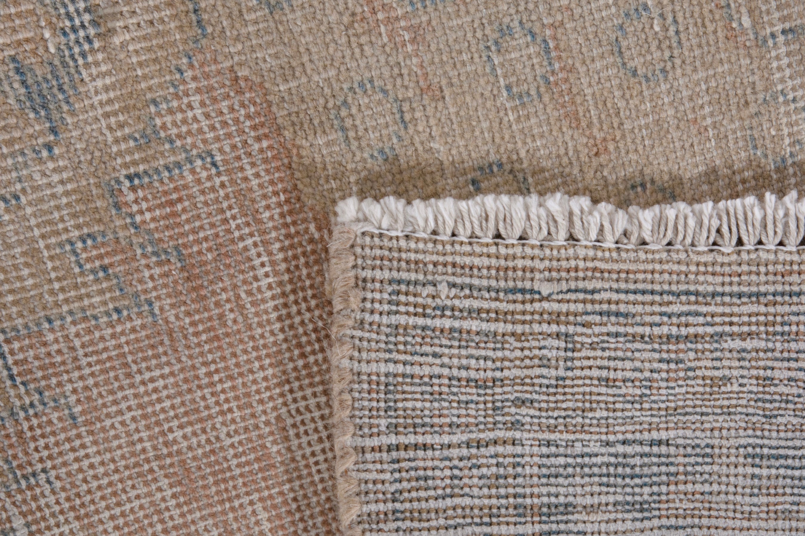 Persian Vist oversized rug in dusty rose and greige, view 20 of 20