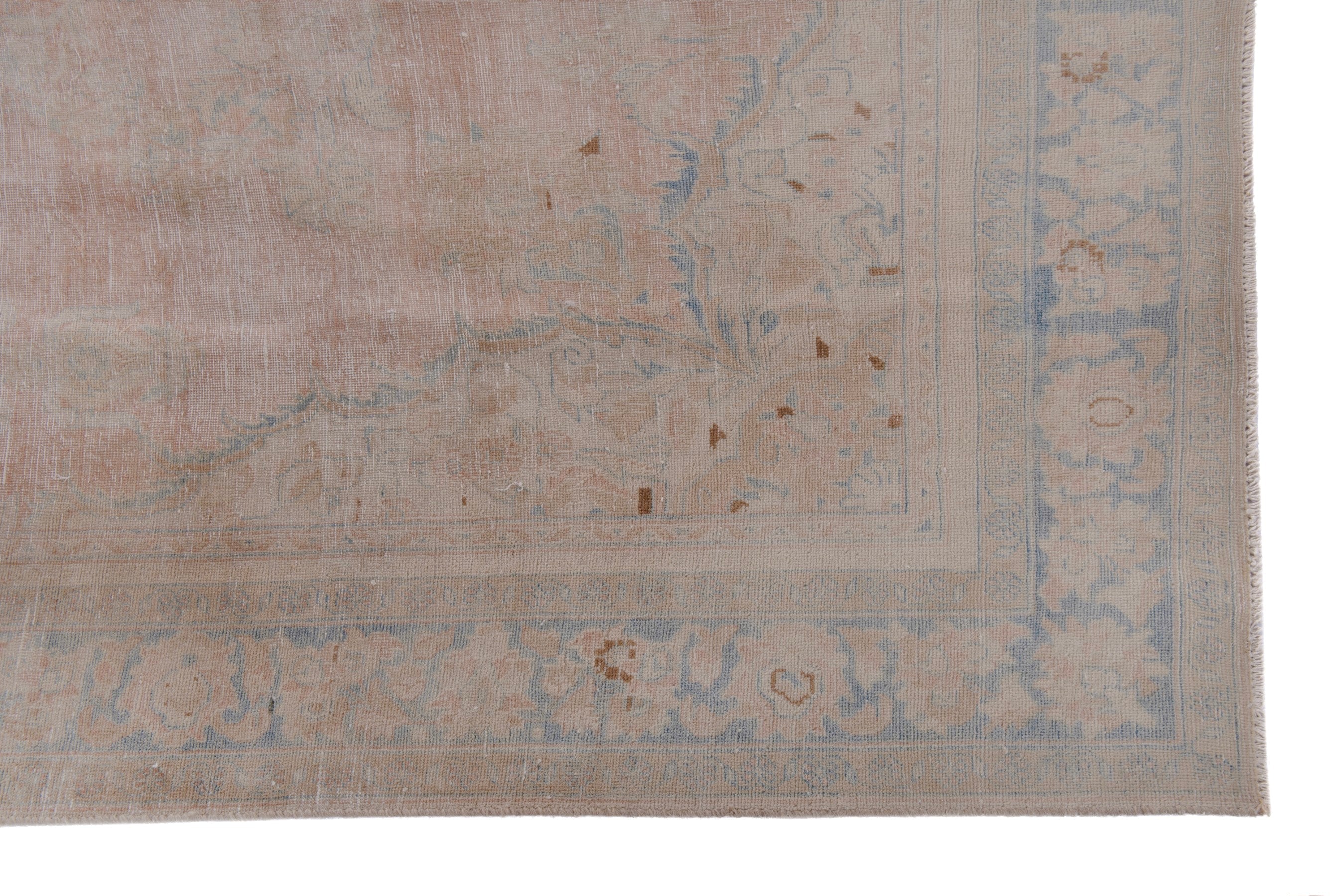 Persian Vist oversized rug in dusty rose and greige, view 5 of 20