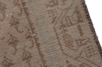 Turkish Anatolian accent rug in tan and brown, view 15 of 17