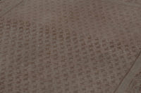 Turkish Anatolian accent rug in tan and brown, view 17 of 17