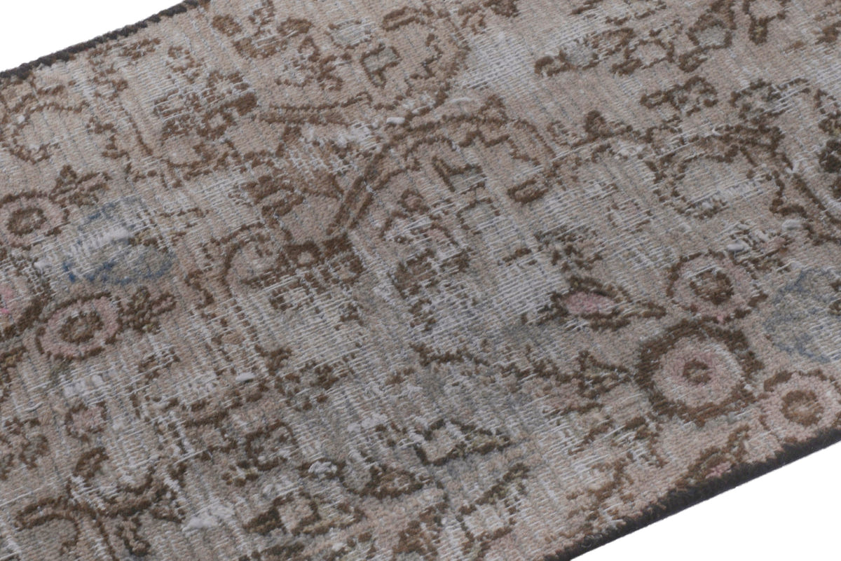 2077, Persian Birjand Runner Rug