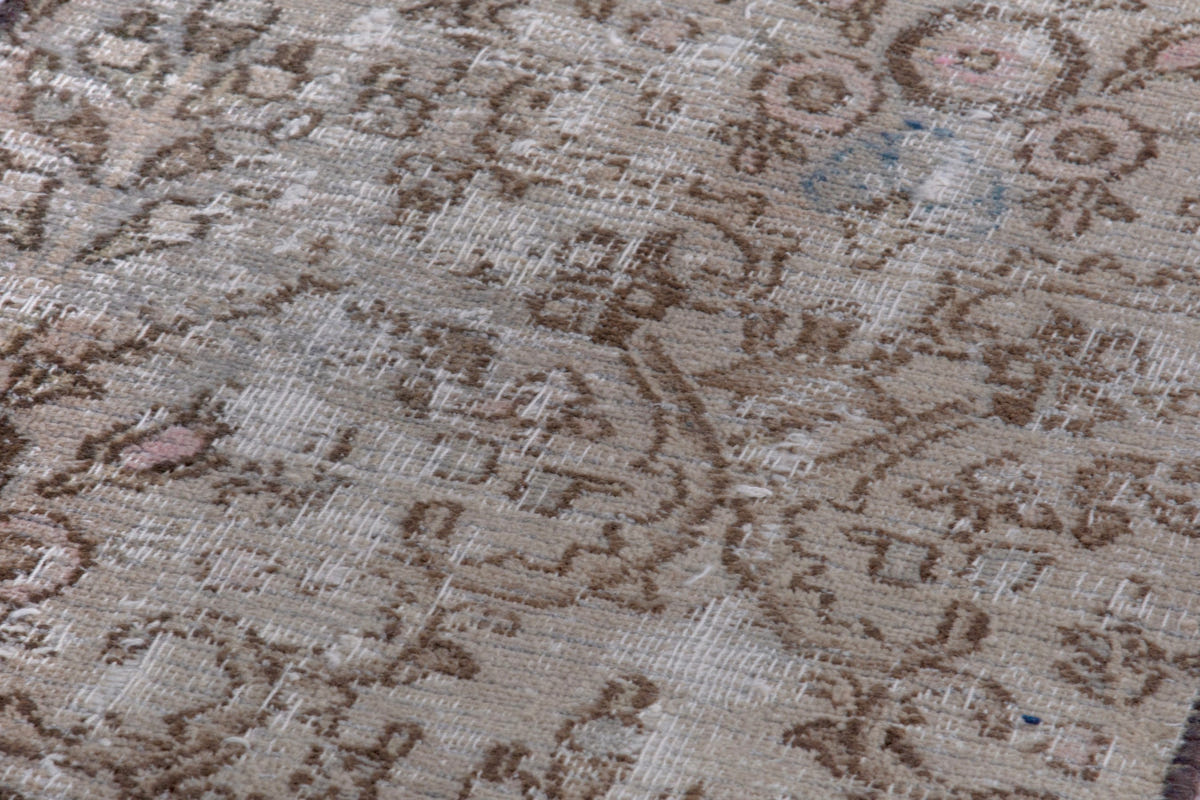 2077, Persian Birjand Runner Rug