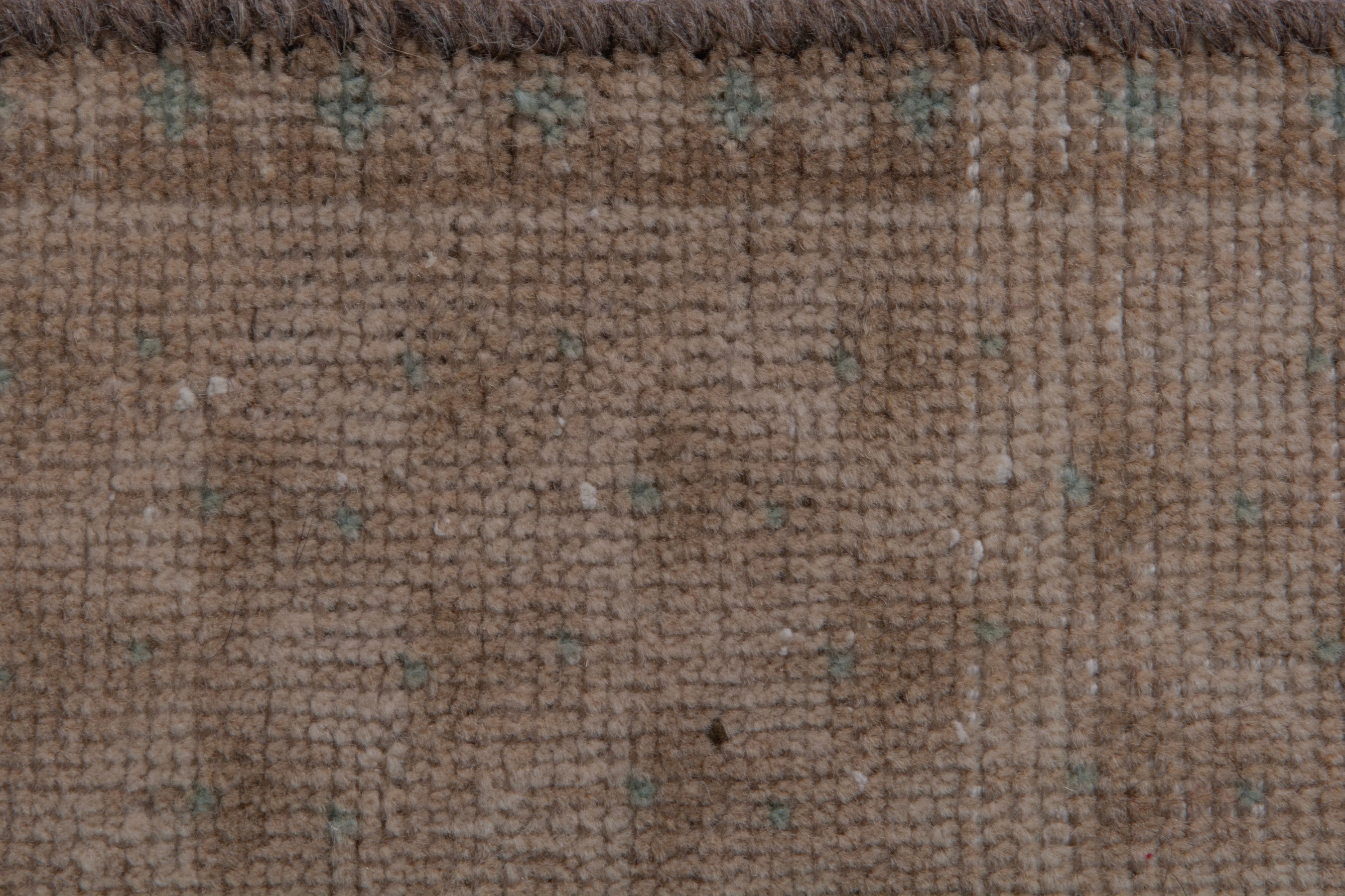 Persian Arak accent rug in taupe, view 12 of 18