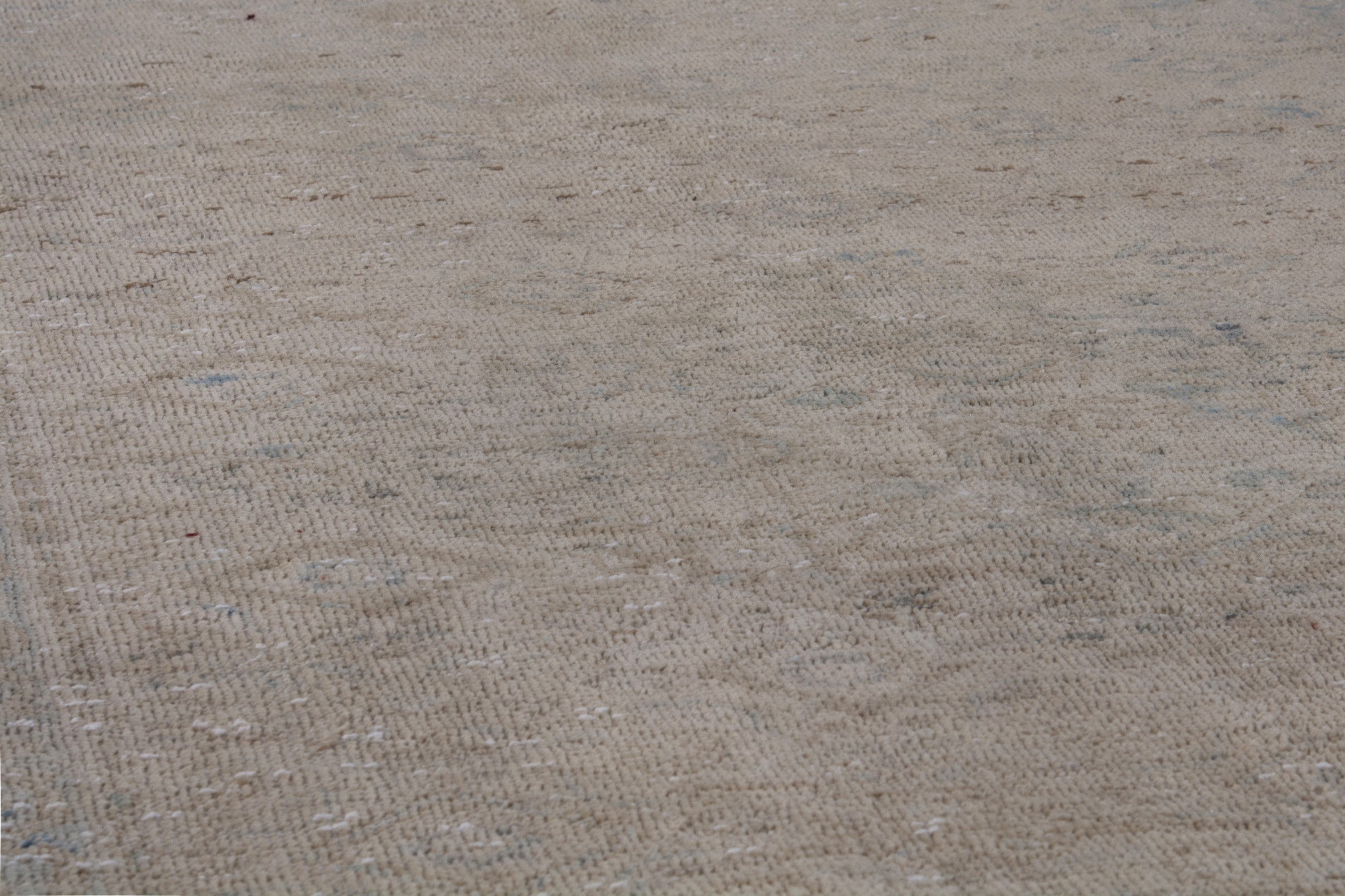 Persian Mahal runner rug in taupe and greige, view 10 of 17