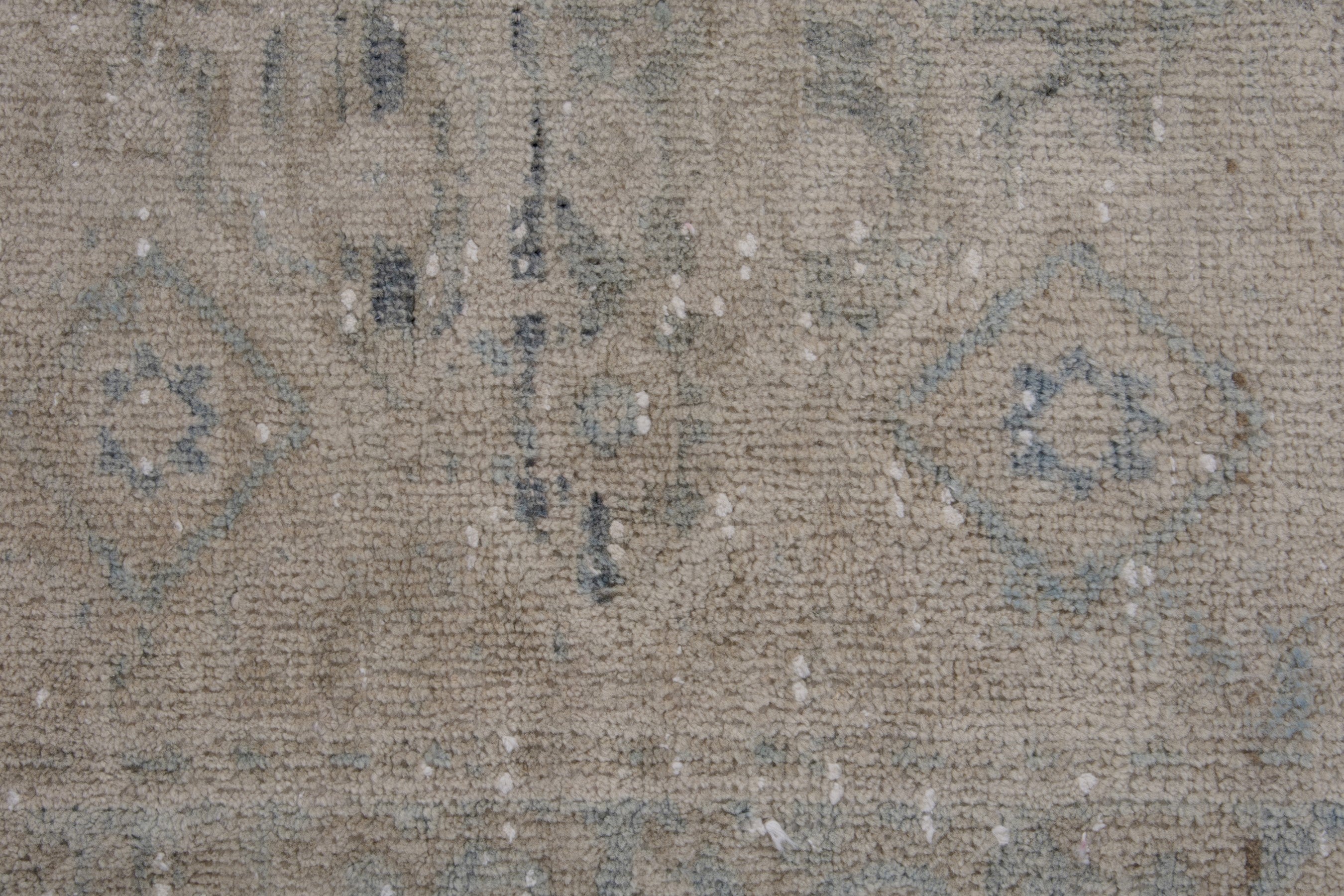 Persian Mahal runner rug in taupe and greige, view 11 of 17