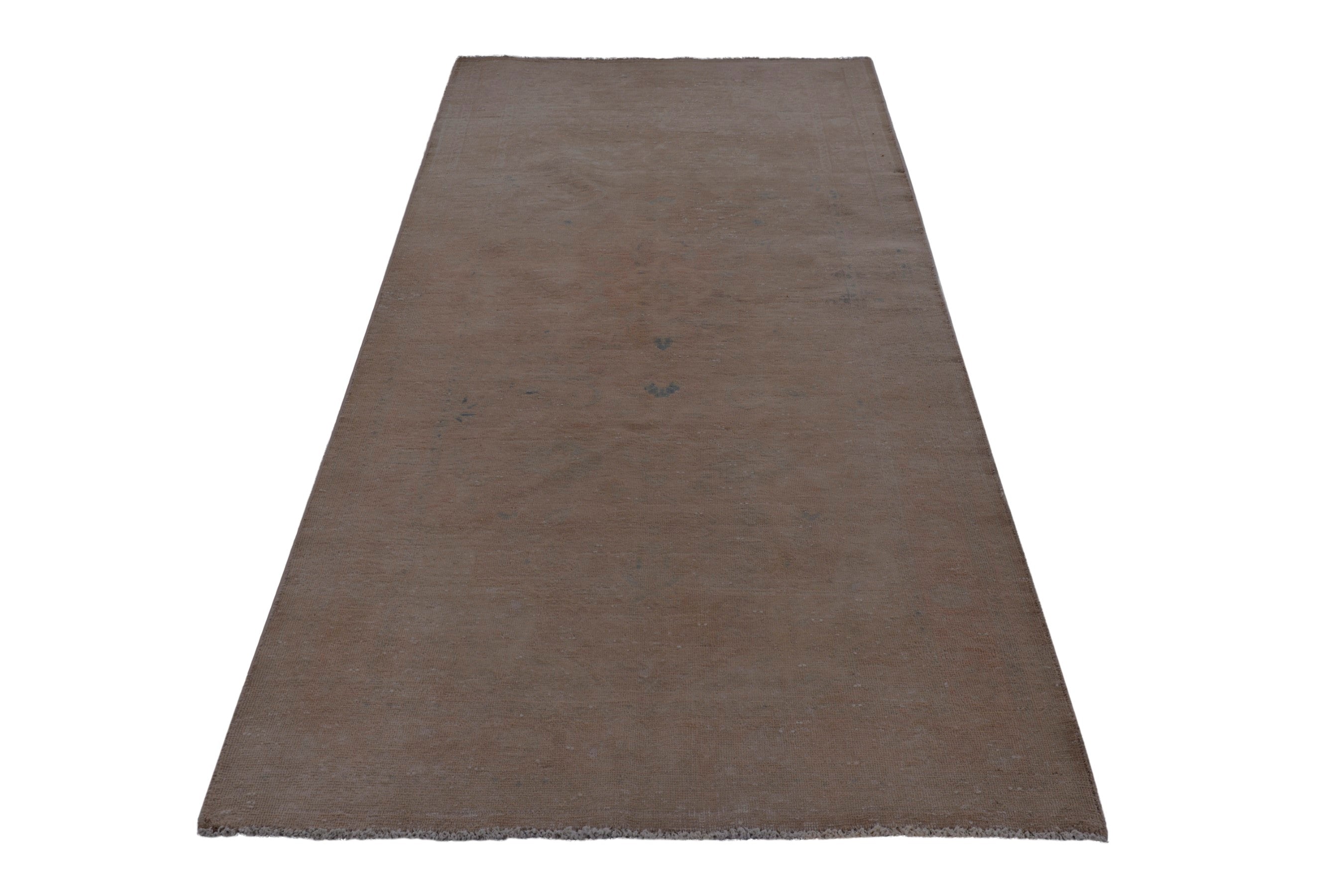 Persian Mahal runner rug in smoke and greige, view 2 of 19