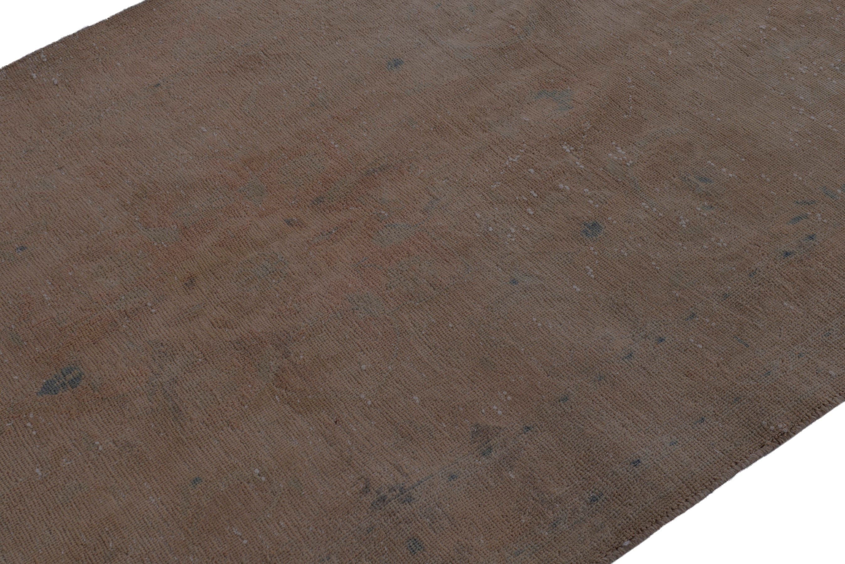 Persian Mahal runner rug in smoke and greige, view 6 of 19