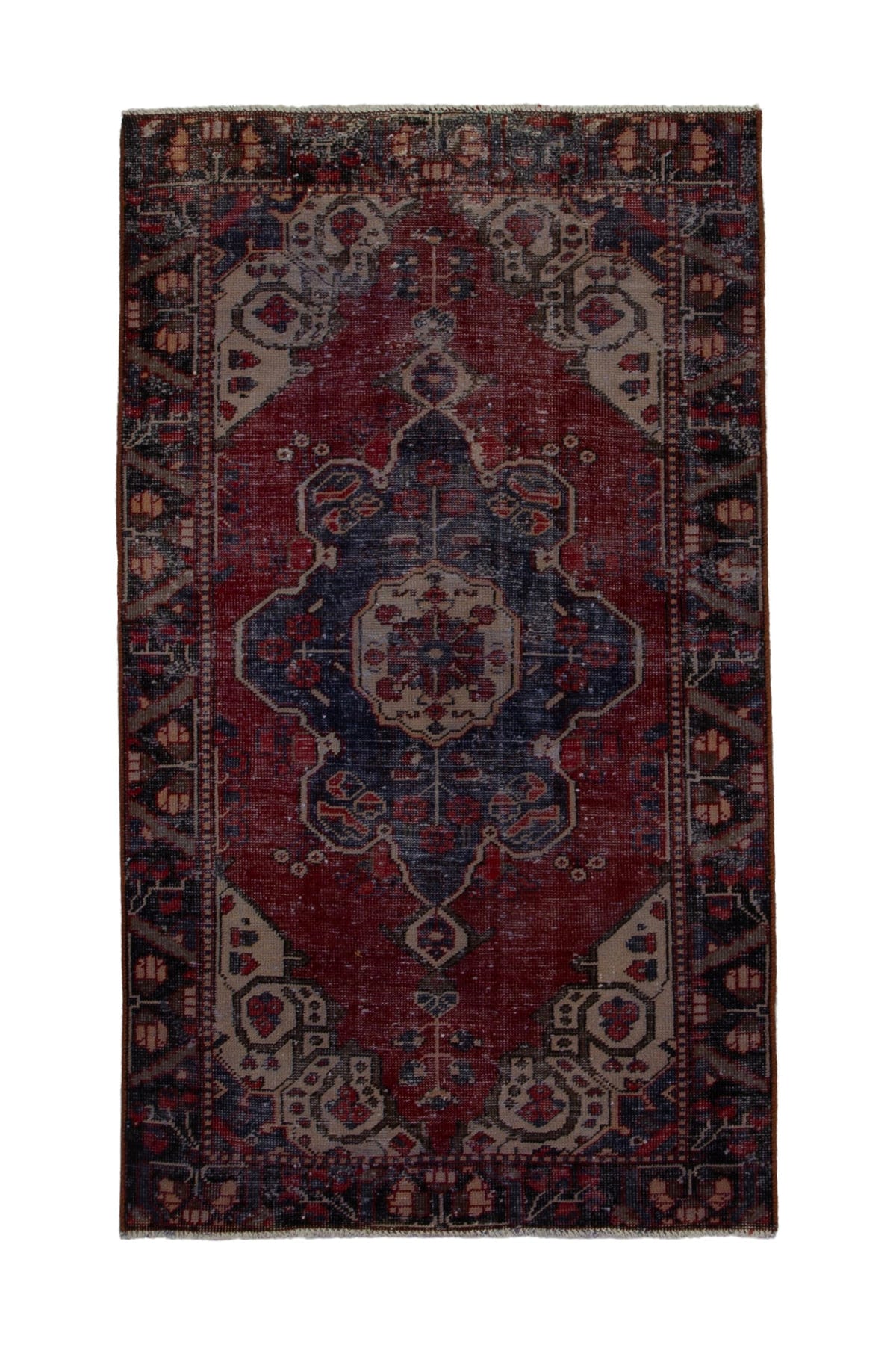 2135, Persian Bakhtiari Area Rug