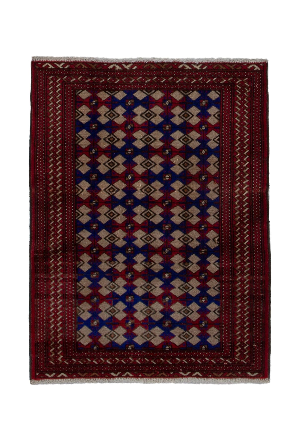 2150, Persian Torkaman Area Rug
