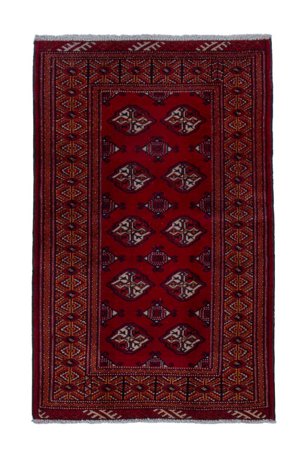 2154, Persian Torkaman Area Rug