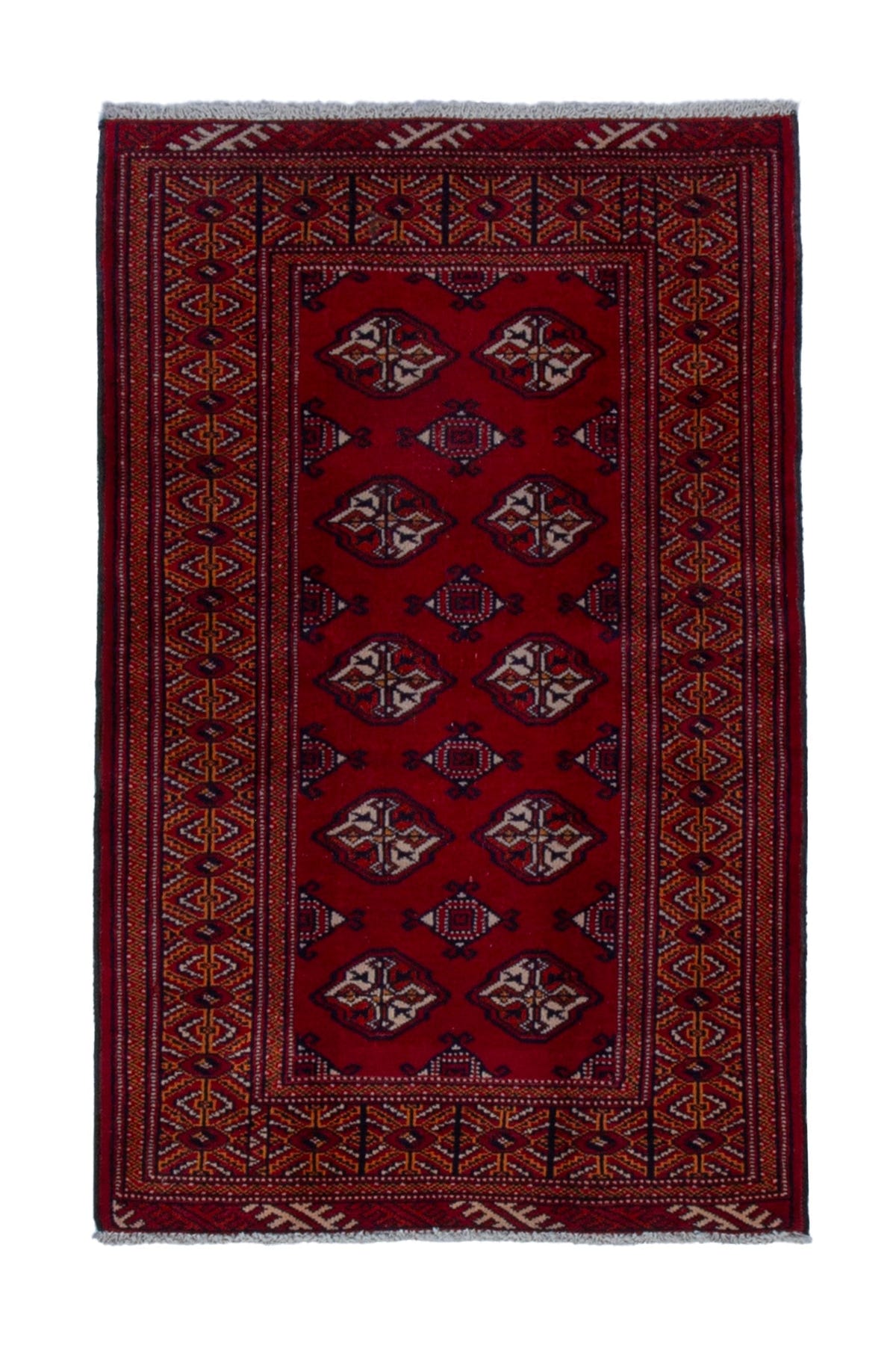 2154, Persian Torkaman Area Rug
