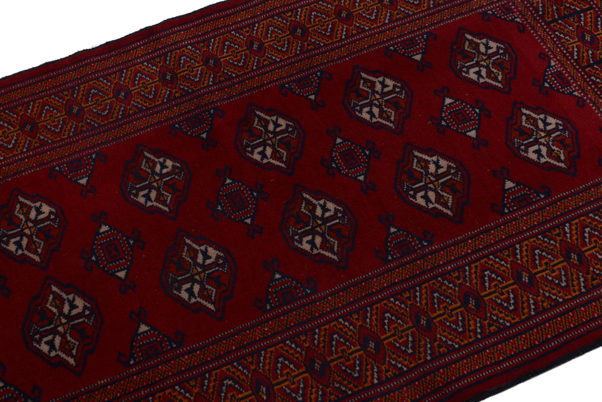 2154, Persian Torkaman Area Rug