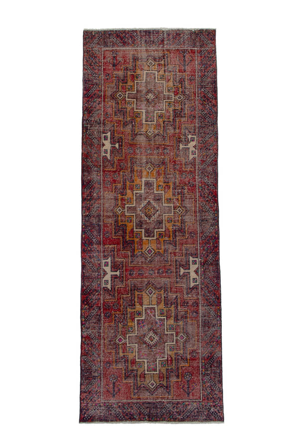 2193, Persian Baluch Runner Rug