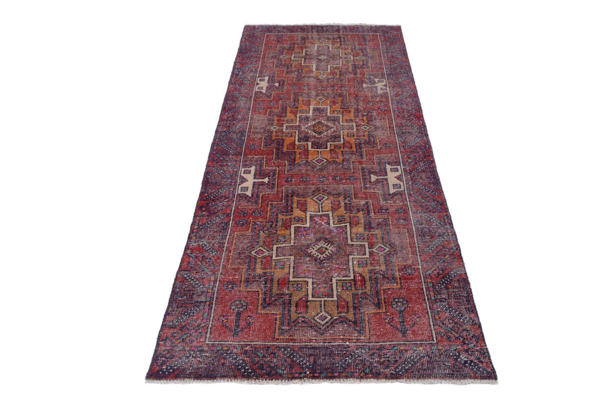 2193, Persian Baluch Runner Rug