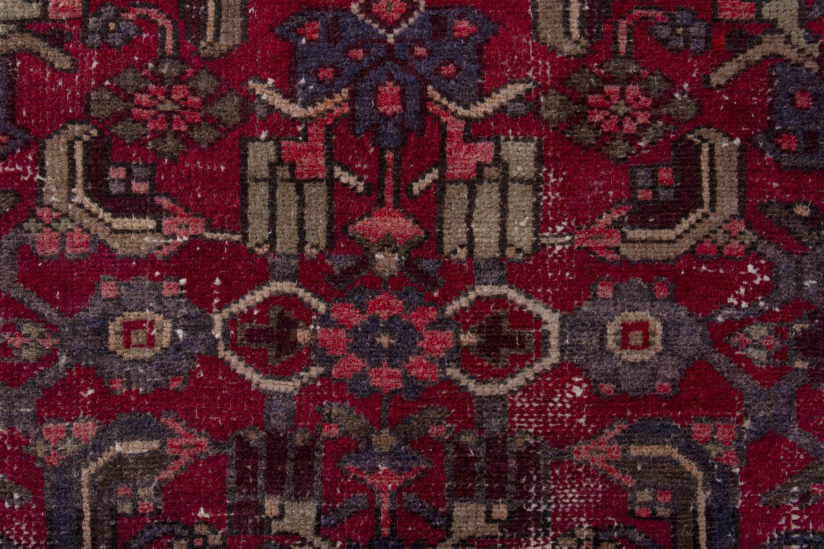 2196, Persian Zanjan Runner Rug