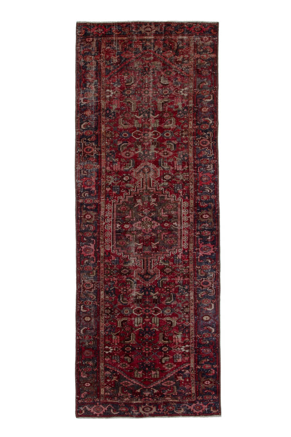 2196, Persian Zanjan Runner Rug