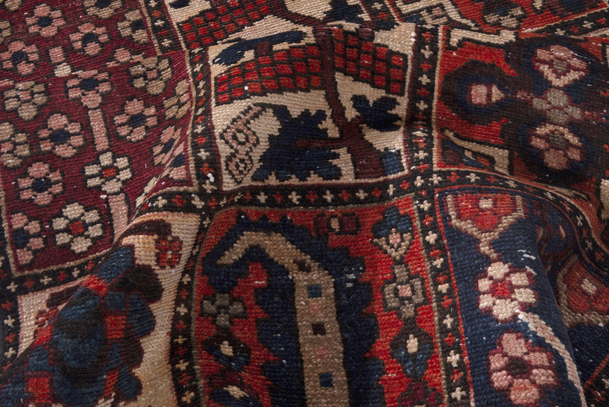 2197, Persian Bakhtiari Runner Rug