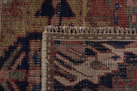 Turkish Anatolian runner rug in terracotta and navy, view 10 of 18