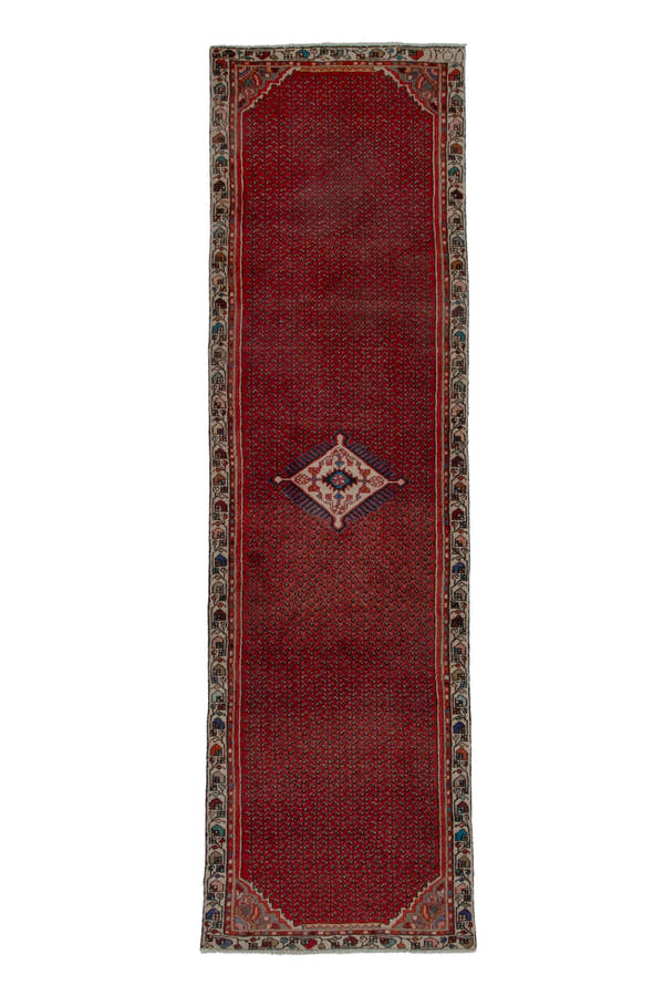 2241, Persian Botteh Runner Rug