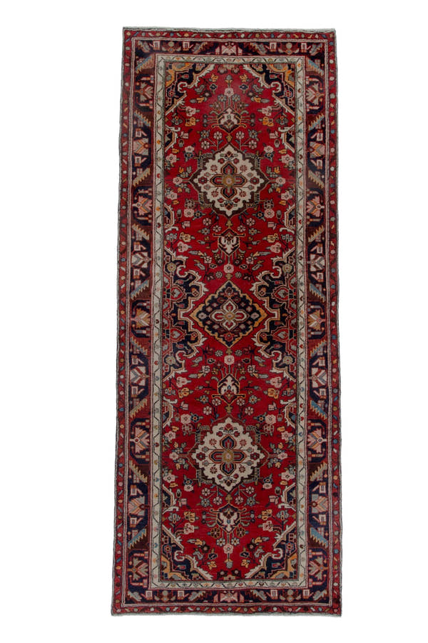 2246, Persian Hamadan Runner Rug