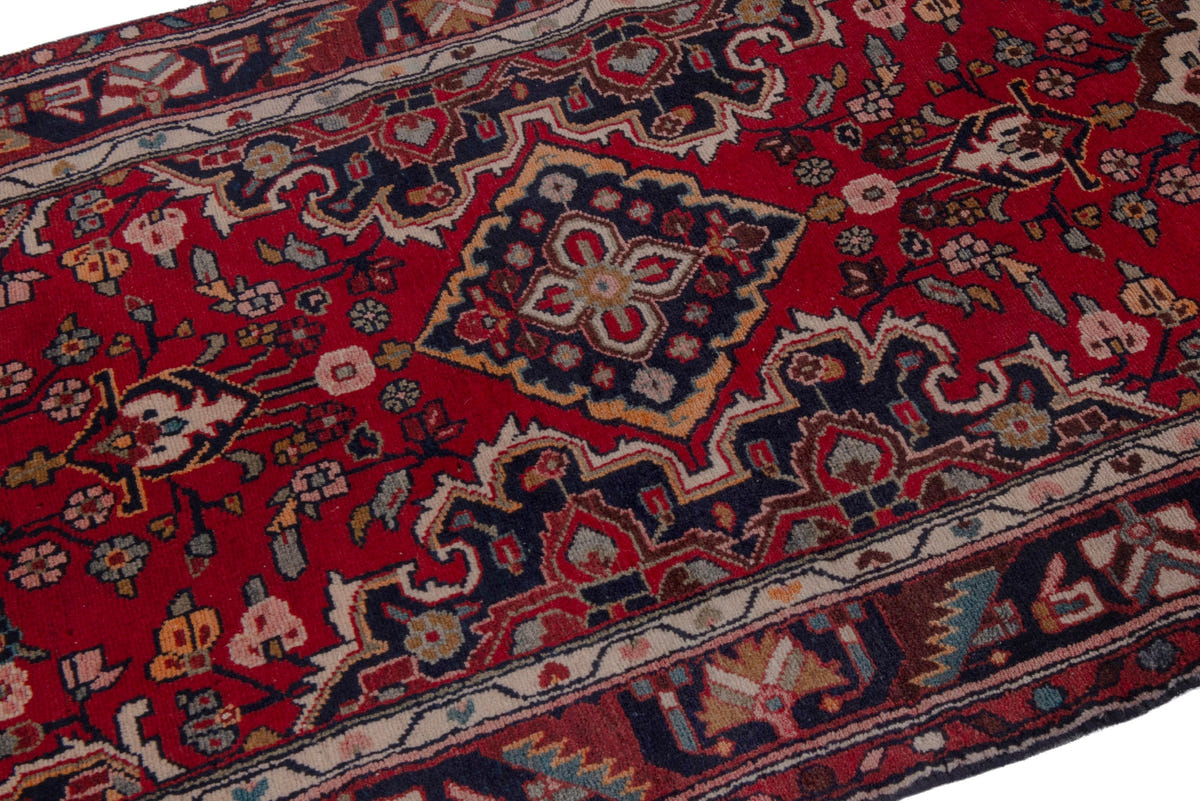 2246, Persian Hamadan Runner Rug