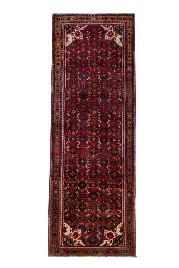 2250, Persian Hossein Abad Runner Rug