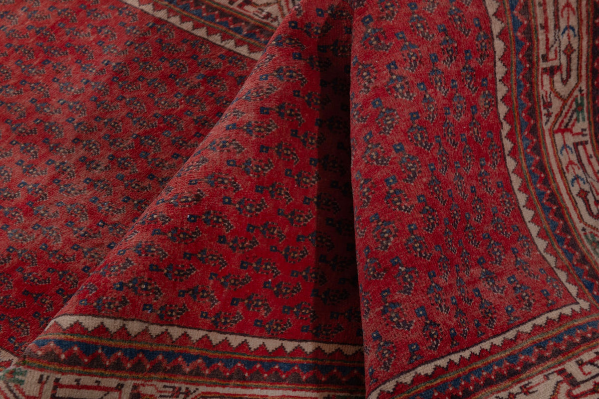 2265, Persian Botteh Runner Rug