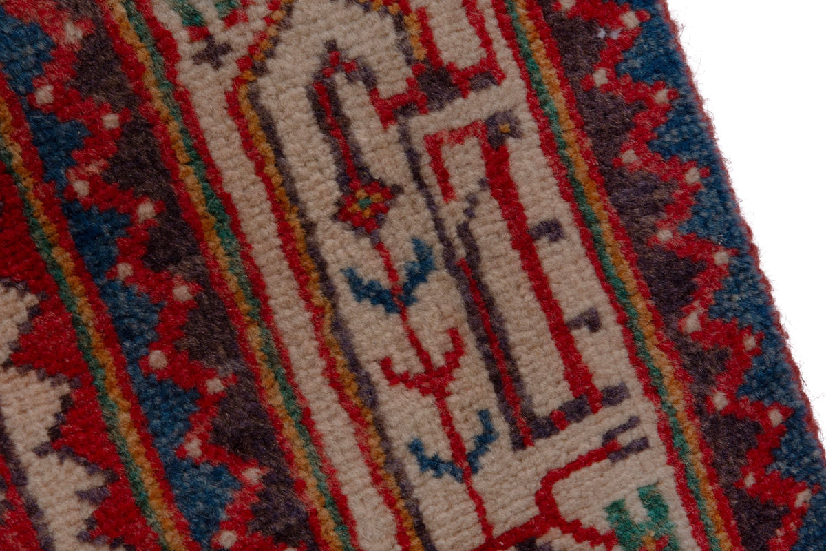 2265, Persian Botteh Runner Rug