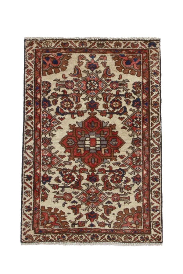 2282, Persian Hamadan Mini Rug