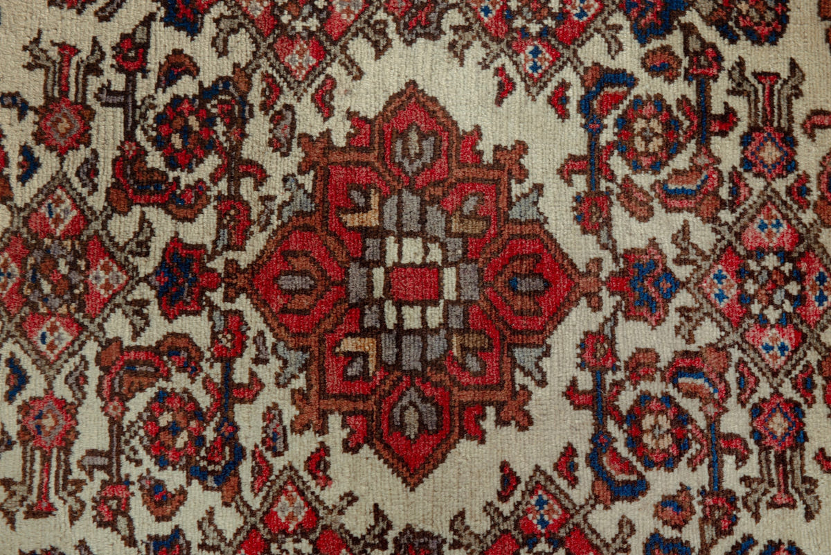 2282, Persian Hamadan Mini Rug